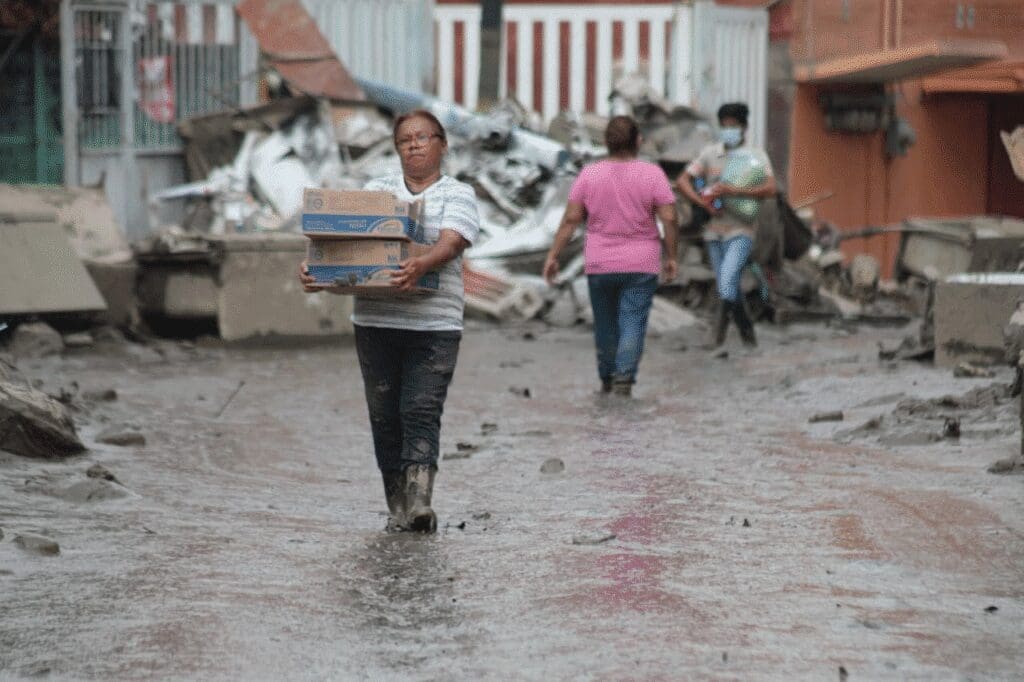 Lluvias dejan más de 70 mil viviendas dañadas; gobierno federal prevé llegar a 100 mil afectaciones