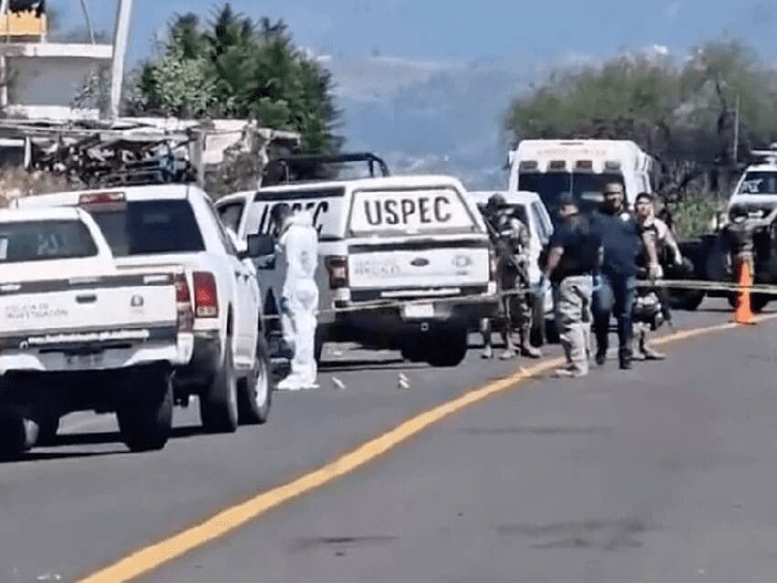 El subdirector de la Policía Municipal de Indaparapeo, es asesinado en la carretera a Queréndaro