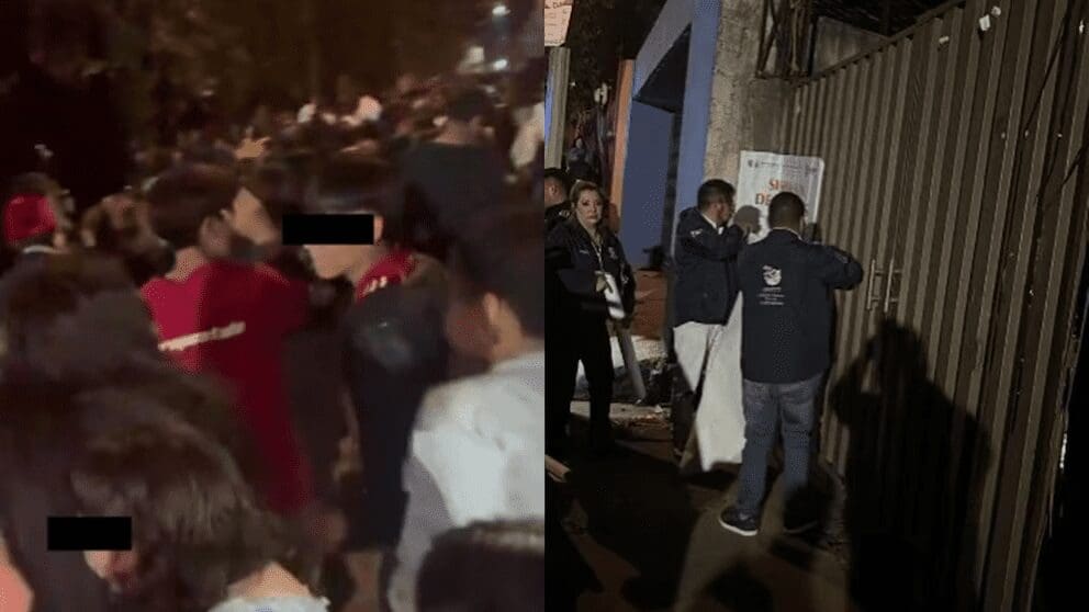 Evacuan a más de 350 menores de una fiesta clandestina en Cuajimalpa, CDMX
