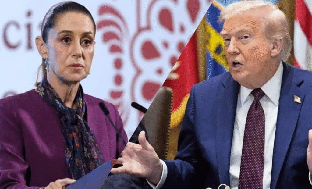 Sheinbaum rechaza amenaza de Trump contra cárteles: “No estamos de acuerdo con una intervención”