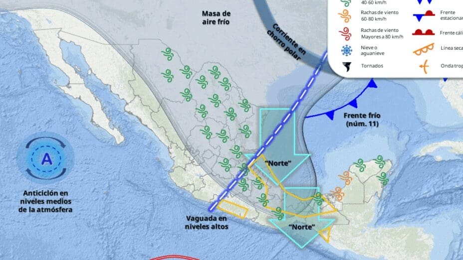 Llega frente frío 11 y deja amanecer de 10 °C en la capital de Chihuahua
