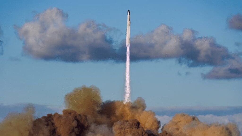 Starship de SpaceX completa exitoso vuelo de prueba y logra un amerizaje controlado