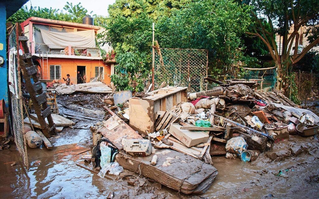 Aumentan a 66 los fallecidos y 75 los desaparecidos por lluvias torrenciales en México