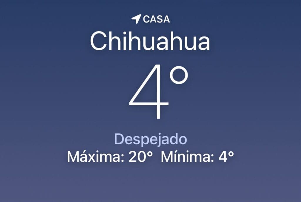 Sensación térmica llega a 3°C y Protección Civil emite recomendaciones