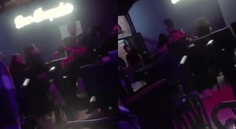 Captan pelea entre dos mujeres en el Bar Del Despecho