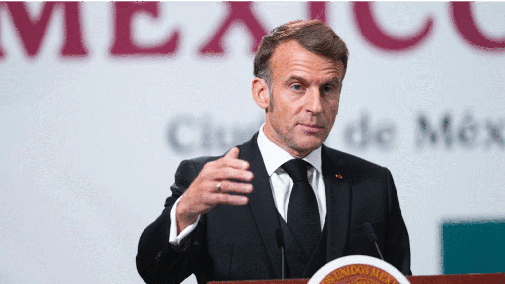 Macron afirma que el narcotráfico une a las naciones y busca cooperación con México