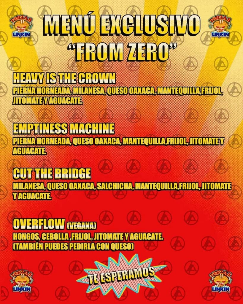Linkin Park sorprende con tortas gratis y artículos exclusivos en la CDMX
