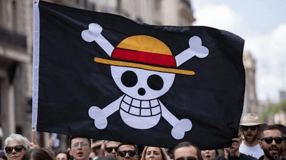 El significado de la bandera de One Piece adoptada por la Generación Z en protestas