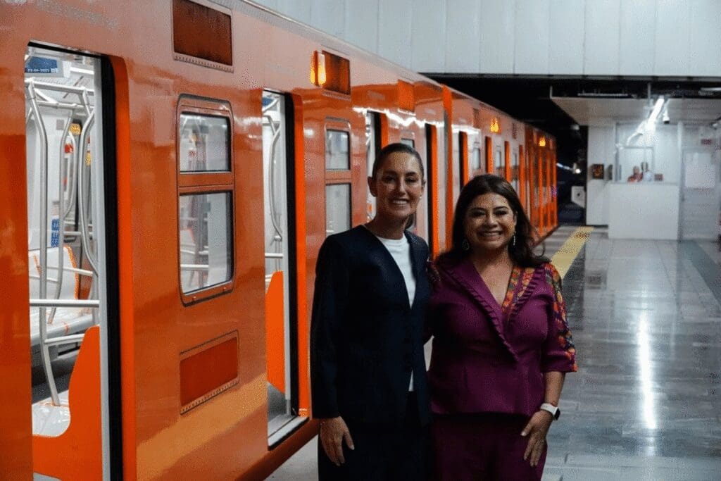 Sheinbaum celebra la reapertura de la Línea 1 del Metro de Ciudad de México