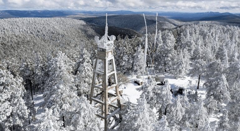 Cae nieve en Madera y genera un hermoso paisaje invernal