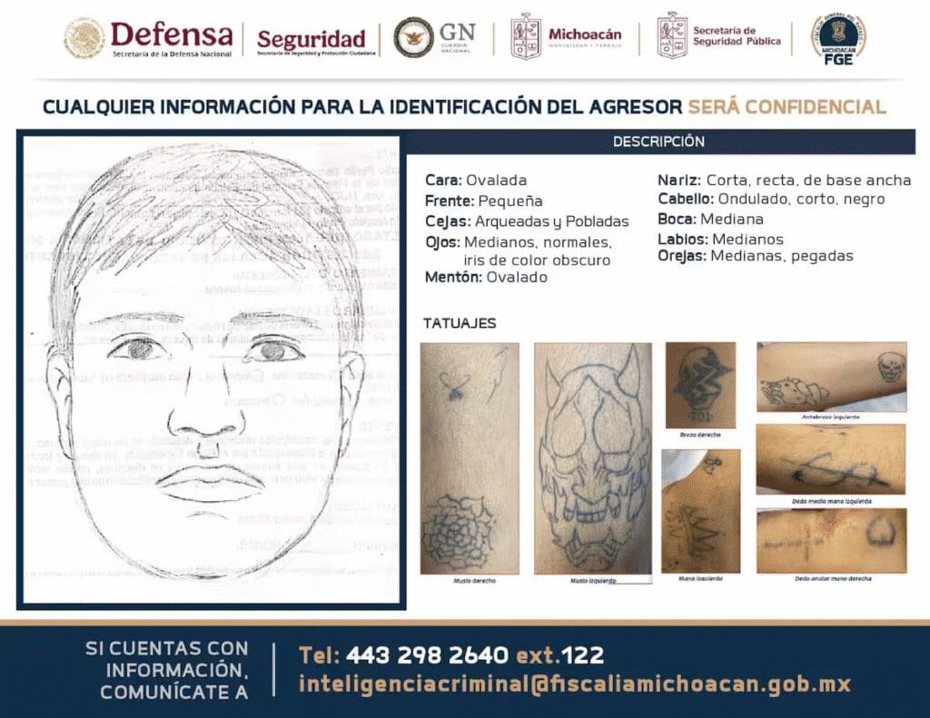 Identifican al asesino de Carlos Manzo: sería familiar de operador ligado al CJNG