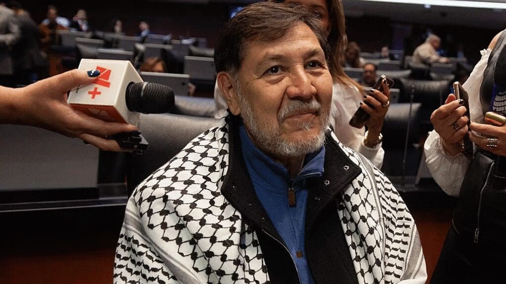 Noroña acusa a Grecia Quiroz de buscar la gubernatura de Michoacán