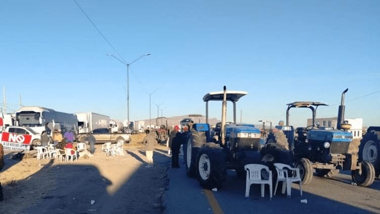 Bloqueo cumple 48 horas; persiste cierre total Delicias–Chihuahua