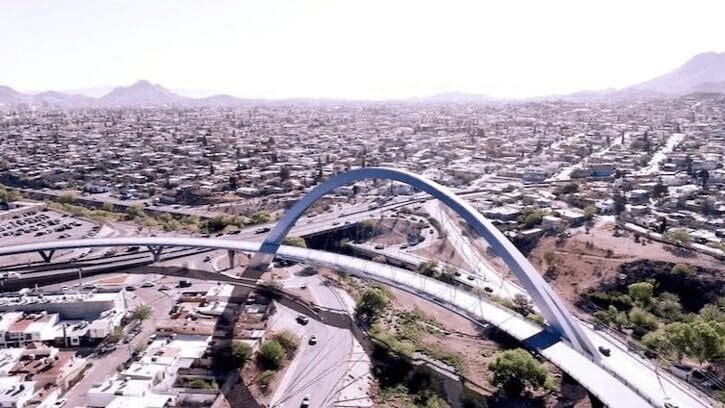 Inicia construcción de gaza vial que mejorará la movilidad al norte de Chihuahua.