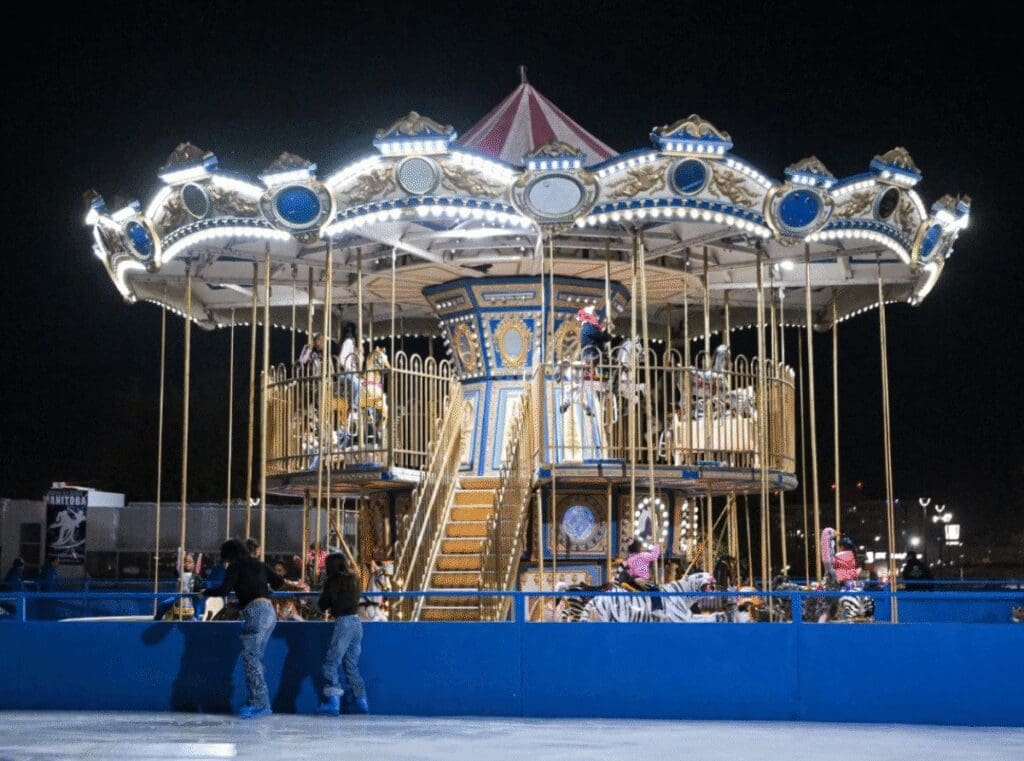 ¿Qué precio tiene ir a la pista de hielo en Chihuahua?