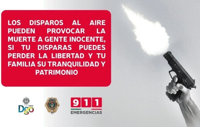 Llaman a evitar disparos al aire en Navidad y Año Nuevo en Chihuahua