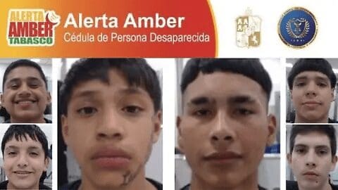 Activan Alerta Amber por la desaparición de seis adolescentes en Villahermosa durante Nochebuena.