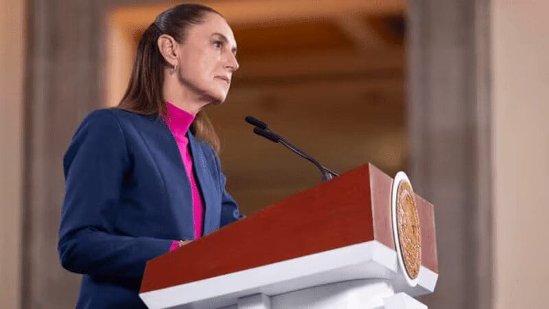 Sheinbaum niega aumento en envíos de petróleo mexicano a Cuba.