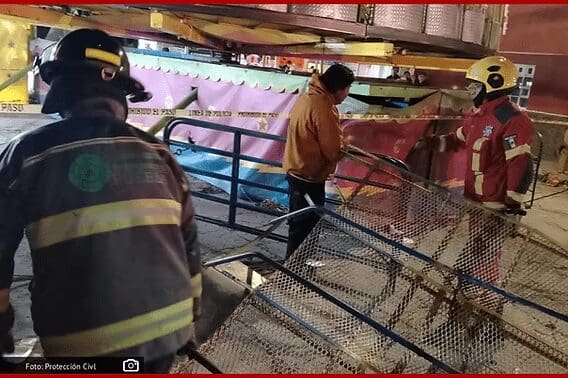 Falla en juego Round Up deja tres lesionados en feria de Puebla