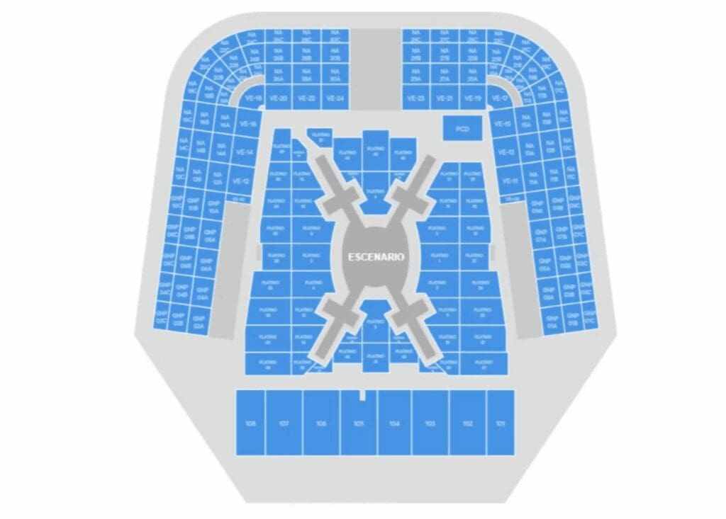 Ticketmaster confirma escenario 360 para los conciertos de BTS en México 2026.