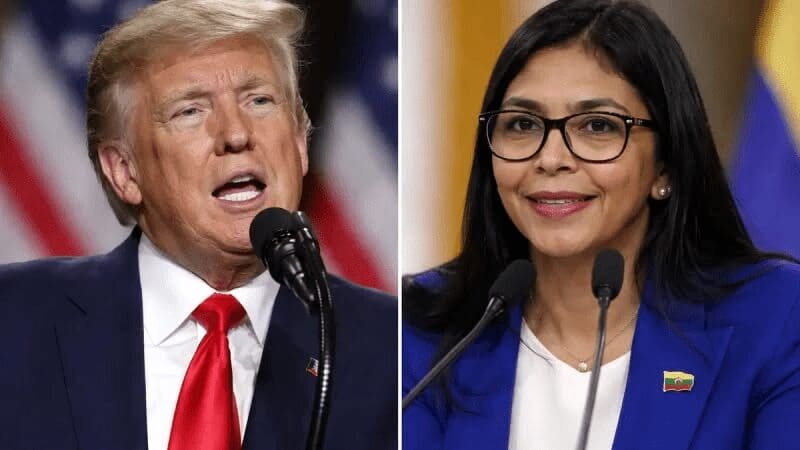 Cuatro señales indican un acercamiento entre Donald Trump y Delcy Rodríguez.