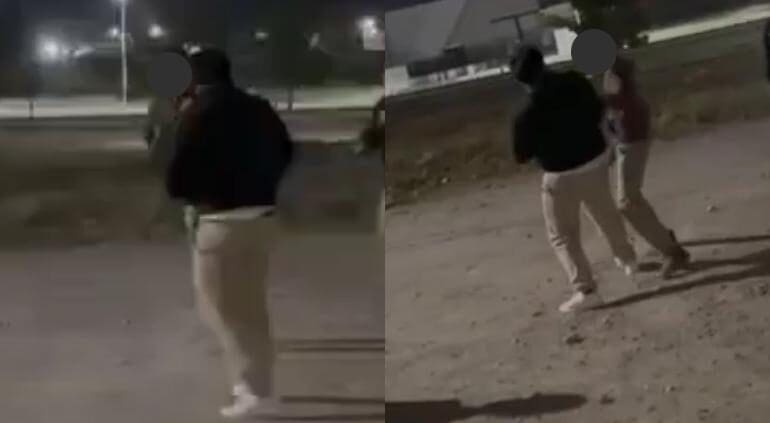 Video muestra pelea entre alumnos del Cecyt #6 en un lote baldío; padres piden mayor vigilancia.