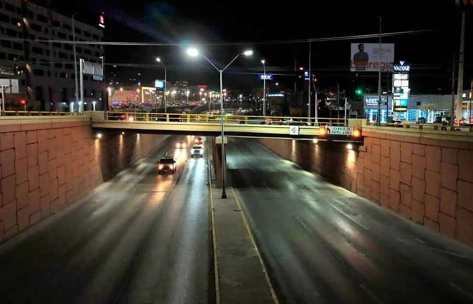 Cerrarán carriles en los bajo puentes del Periférico de la Juventud del 2 al 4 de marzo por modernización de alumbrado LED.