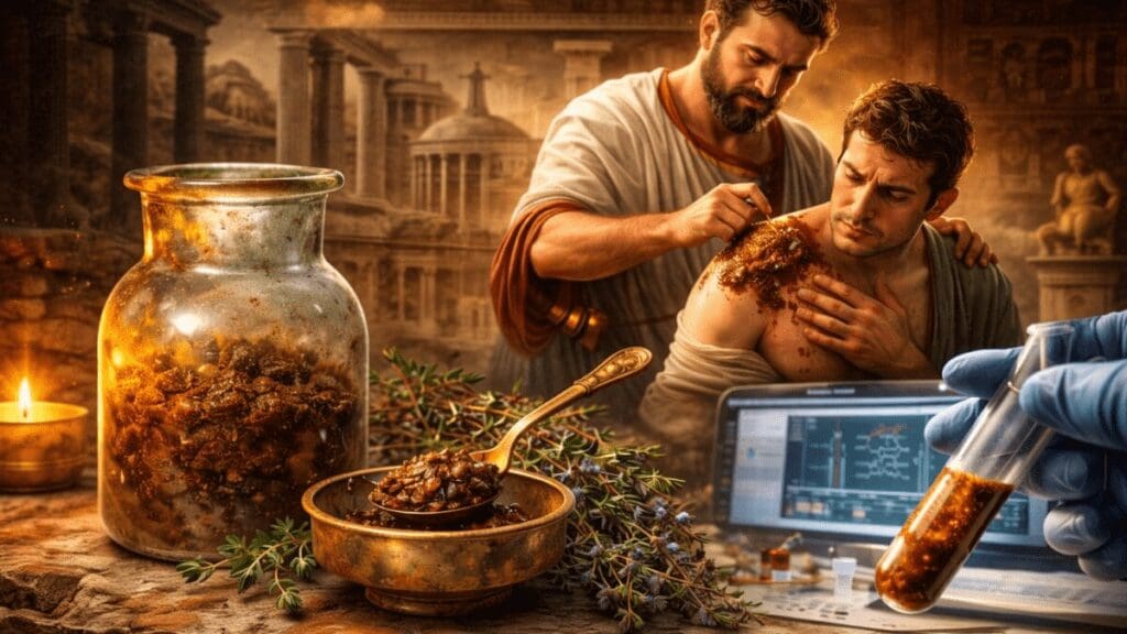 Hallan evidencia física del uso medicinal de heces humanas en la Roma antigua.