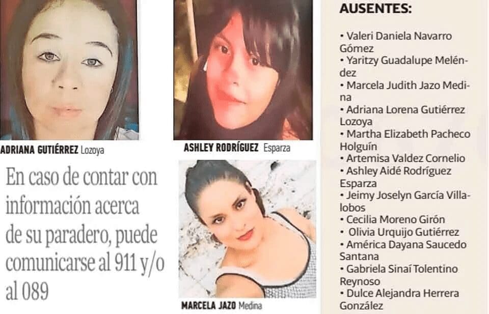 Fiscalía de Chihuahua mantiene activas 13 búsquedas de mujeres desaparecidas en 2026.
