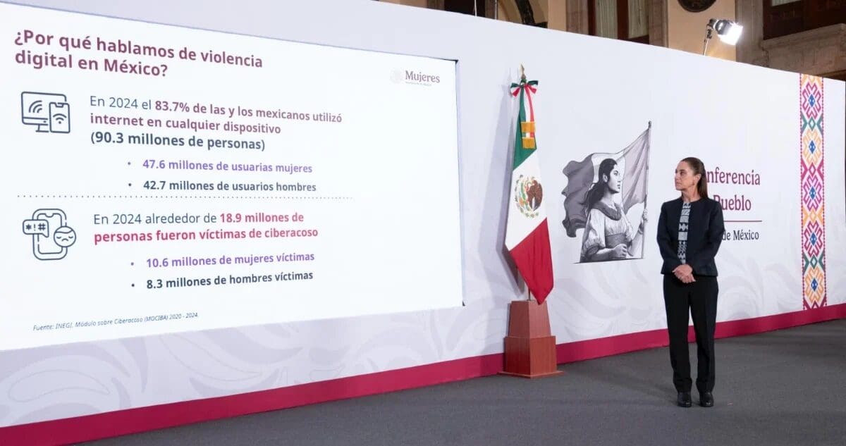 Conoce los detalles del acuerdo histórico entre México, Google, Meta y TikTok para erradicar la violencia digital y proteger a millones de mujeres.