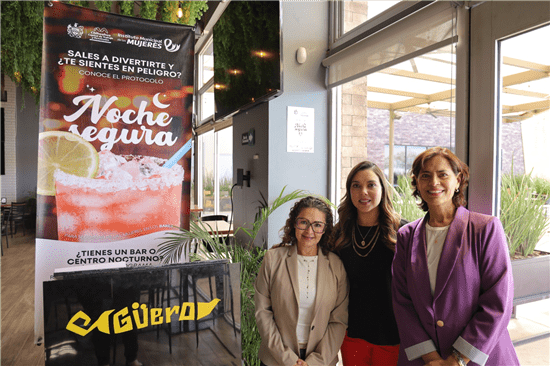 Cervecería "El Güero" se une a Noche Segura en Chihuahua. Conoce cómo este programa protege a las mujeres de la violencia y el acoso en bares.