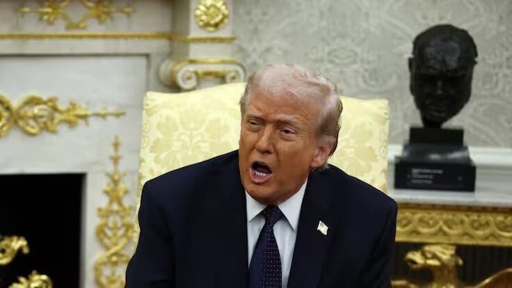 Donald Trump amenazó con cortar el comercio con España tras desacuerdos sobre bases militares y gasto en la OTAN.