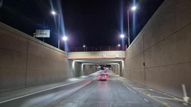 Consulta los horarios y cierres nocturnos en el Periférico de la Juventud por instalación de luminarias LED este 23 y 24 de marzo.