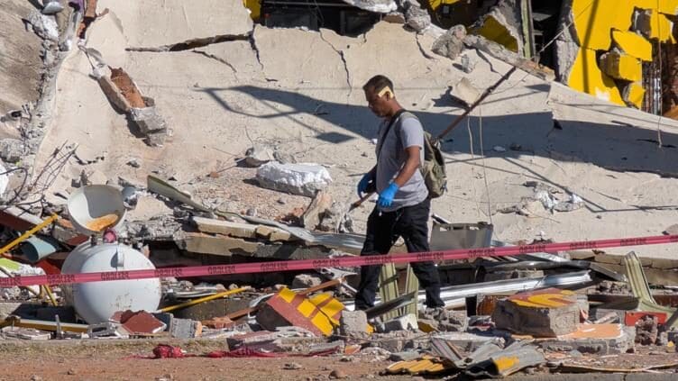 EL NAVEGANTE, EXPLOSIÓN, CHIHUAHUA, SEGURIDAD, PERITAJE, POLICÍA MUNICIPAL, TAQUERÍA, SINIESTRO, INVESTIGACIÓN, NOTA ROJA