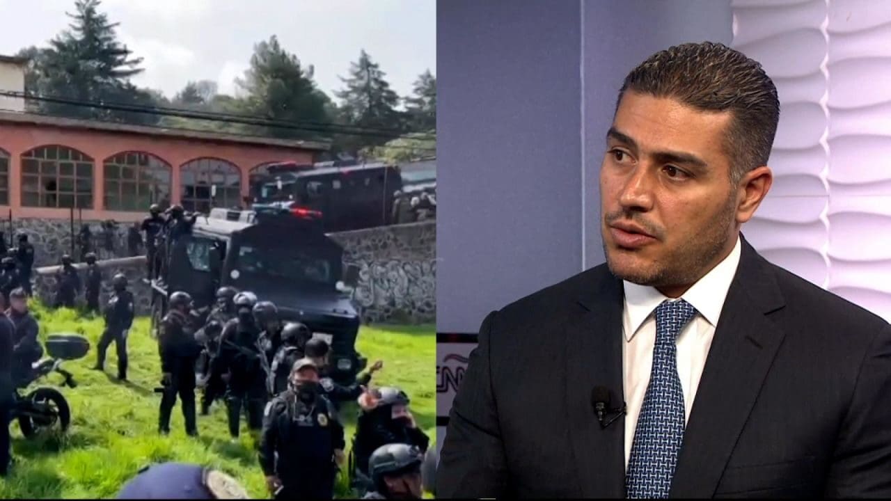 Omar García Harfuch informa sobre la desarticulación de una célula criminal de Chihuahua que operaba extorsiones y cobro de piso en Jalisco.