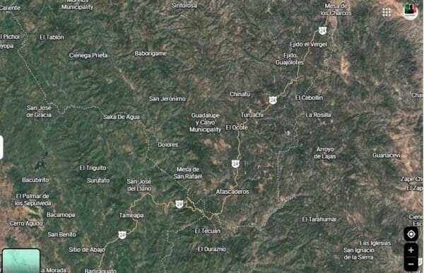 Avioneta atacada en Guadalupe y Calvo Chihuahua hoy