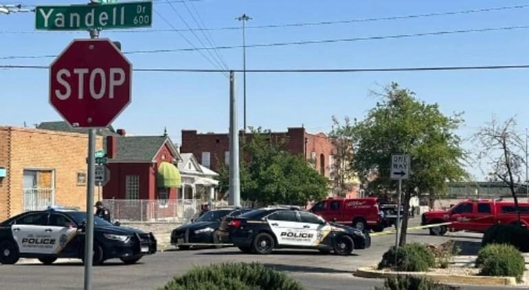 Muere Salomé J. Lares tras ser incendiado en el centro de El Paso. El sospechoso David García enfrenta cargos de homicidio por el brutal ataque.