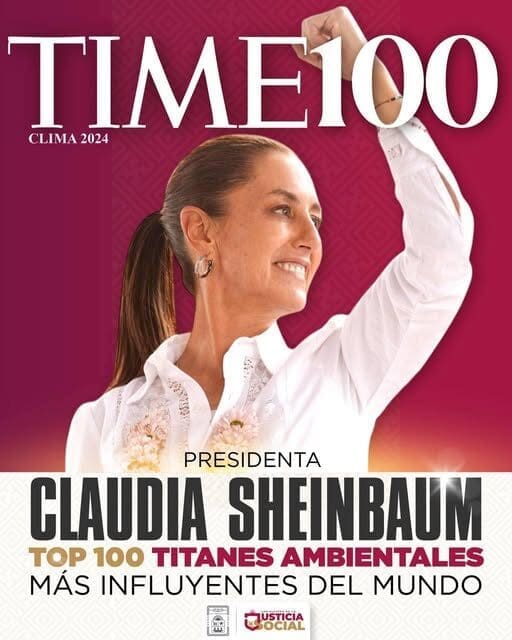 Claudia Sheinbaum TIME100 2026 lista completa líderes influyentes
