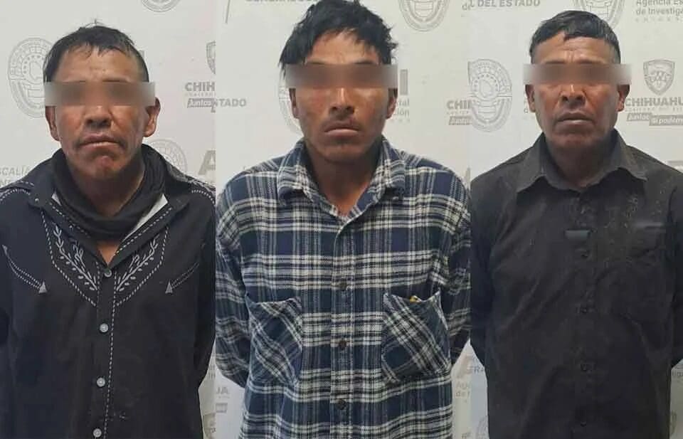 Detienen a tres hombres por desaparición de persona en Bocoyna; víctima sigue sin ser localizada.