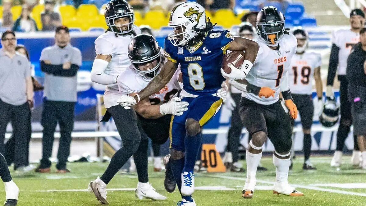 Caudillos de Chihuahua vence a Osos 27-20 y mantiene su invicto en casa en la LFA 2026.