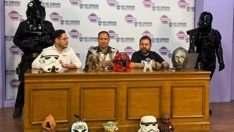 El Museo Semilla de Chihuahua celebra Star Wars el 3 de mayo con charlas, cortos de fans, concursos y música en vivo. Además, habrá un stand solidario de Enlace para personas con distrofia muscular. Conoce el programa completo.
