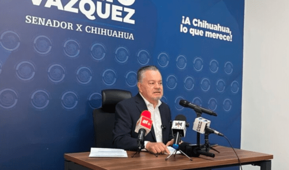 El senador Mario Vázquez Robles defendió a Maru Campos y acusó a Morena de usar el narcolaboratorio como distracción política. Cuestionó la participación del Ejército y las contradicciones entre Cancillería y EU. Conoce sus declaraciones completas.
