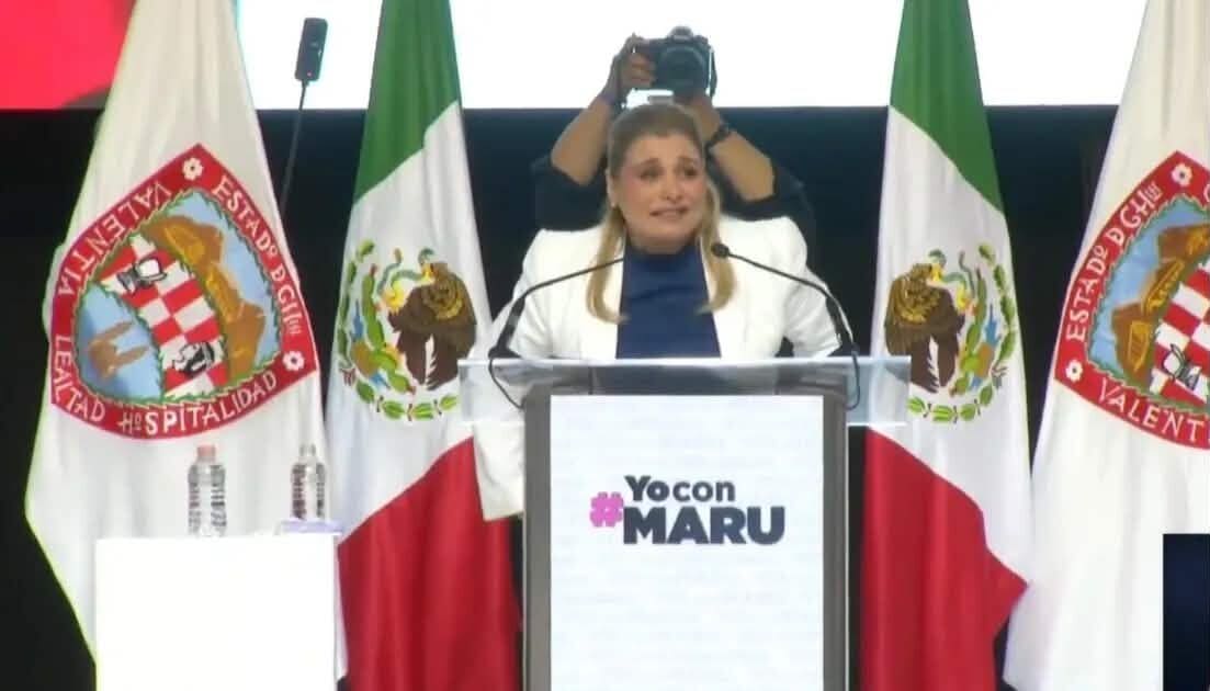 Maru Campos afirma desde Chihuahua que el futuro de México no será como el de Sinaloa.