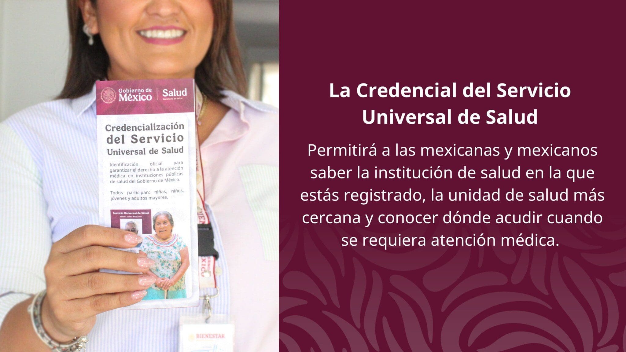 El Gobierno de México presenta el Servicio Universal de Salud, el sistema que unifica la atención médica del IMSS e ISSSTE a partir de 2027.