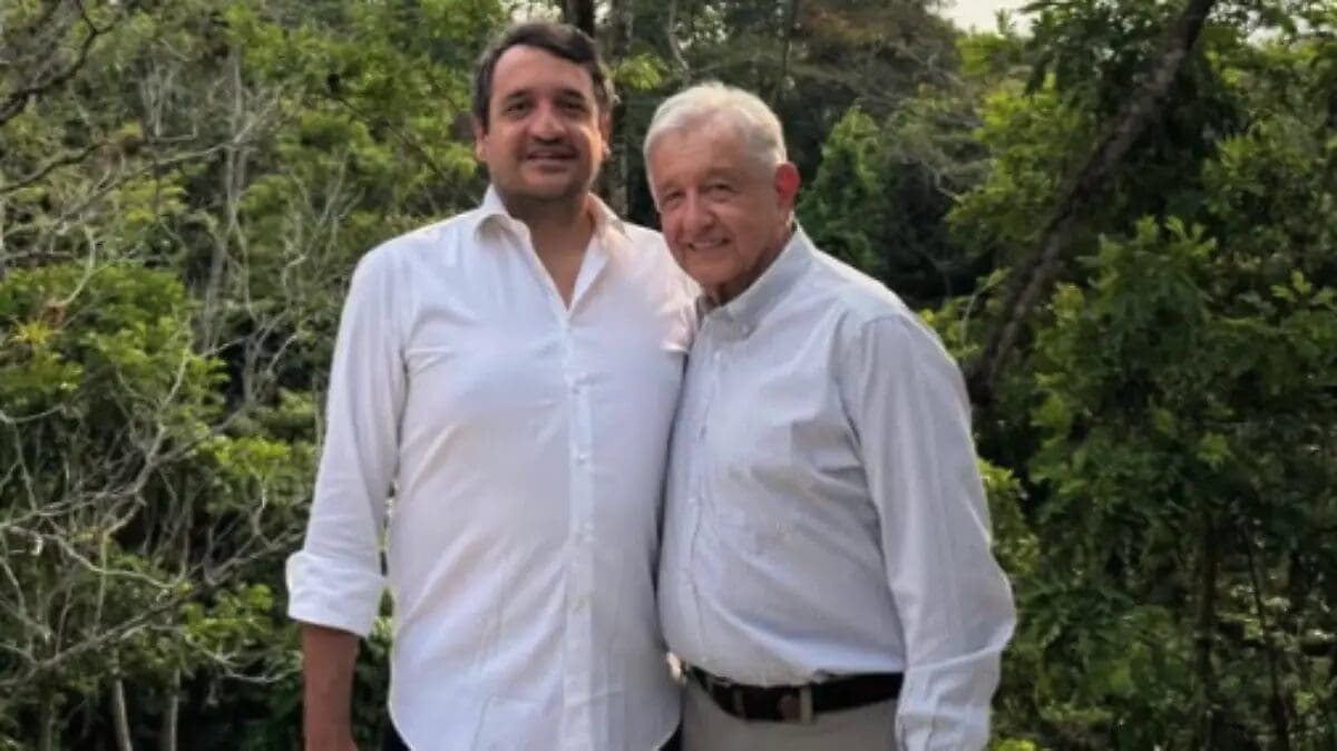 El expresidente López Obrador reapareció en redes sociales para respaldar la postulación de Andy López Beltrán en Tabasco.