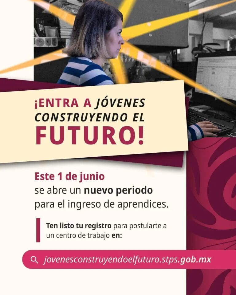El programa federal Jóvenes Construyendo el Futuro abrió este 1 de junio su tercera convocatoria de capacitación laboral en el país.