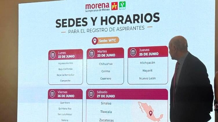 Morena, PT y PVEM anunciaron que el registro de aspirantes en Chihuahua rumbo a la gubernatura de 2027 se realizará el 23 de junio.