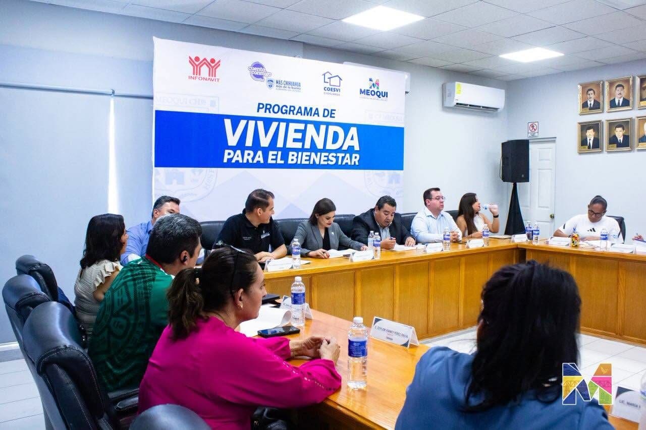 Meoqui aprobó facilidades administrativas para impulsar el programa Vivienda para el Bienestar, que proyecta beneficiar hasta a 900 familias con nuevos hogares.
