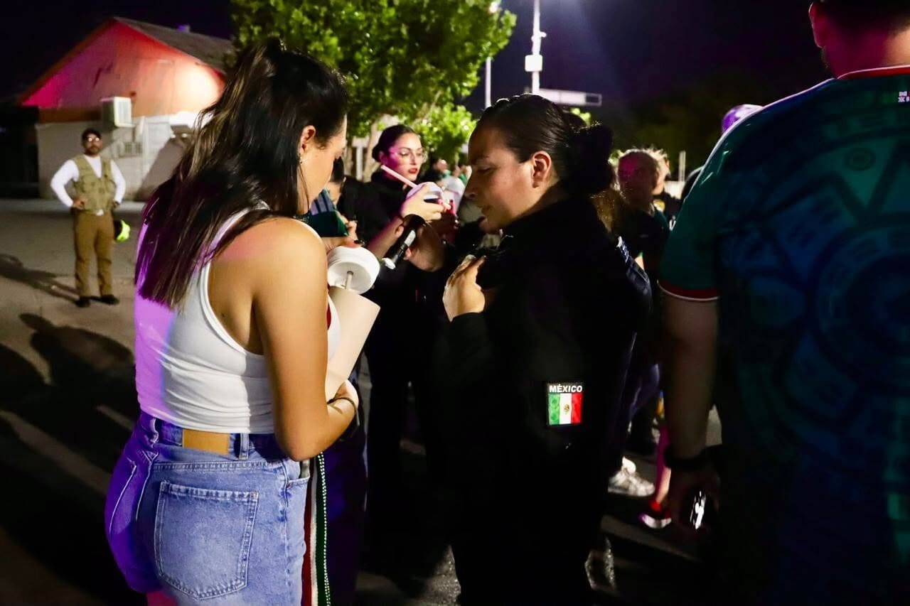 La DSPM de Chihuahua informó la detención de tres personas durante los festejos por el triunfo de México ante República Checa en el Mundial 2026.
