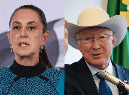 Claudia Sheinbaum cuestionó la versión de Ken Salazar sobre la captura de "El Mayo" Zambada y pidió esclarecer la posible participación de agencias estadounidenses.